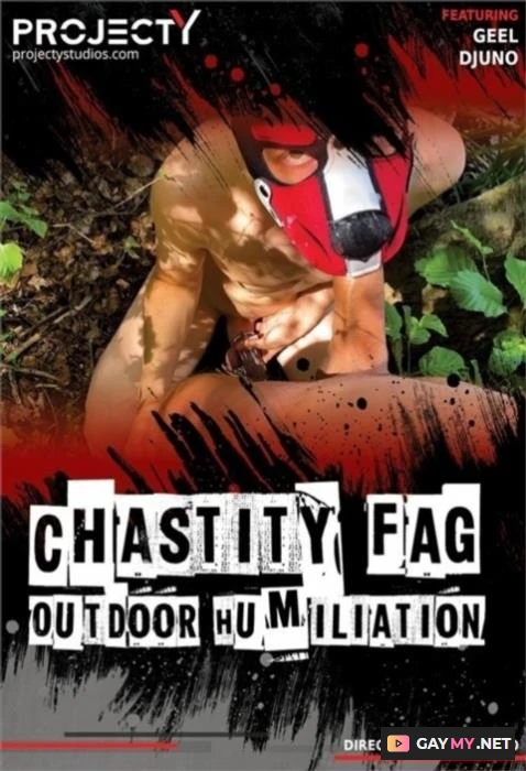 Chastity Fag Outdoor Humiliation (FullHD 1080p) projectYstudios.com