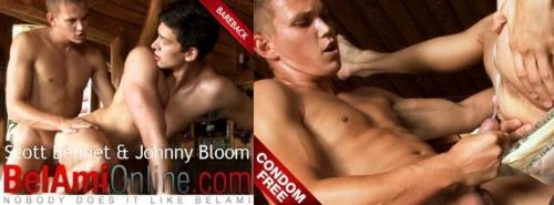 9123) Condom Free Scott Bennet, Johnny Bloom (HD 720p) BelAmiOnline.com