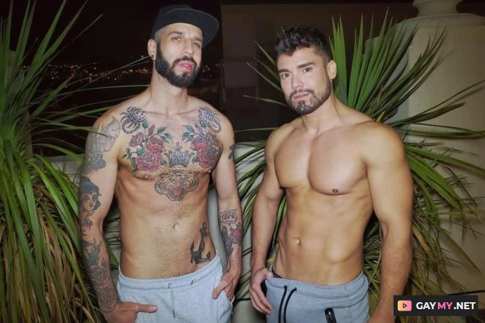 His neighbor fucked him on the rooftop (HD) EricVideos.com