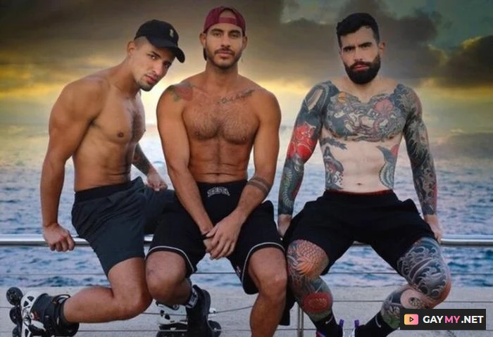 RollerMan fuck Patrick and Oscar (HD 720p) EricVideos.com