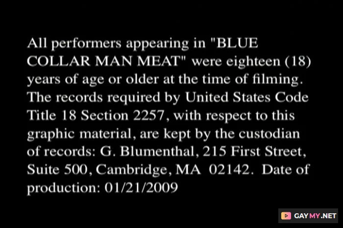 Blue Collar Man Meat (DVDRip)