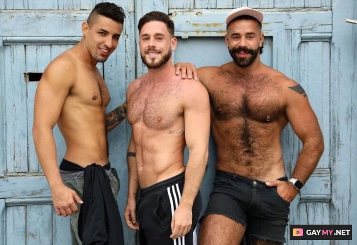 Manuel gets loaded by Teddy and RollerMan (HD 720p) EricVideos.com