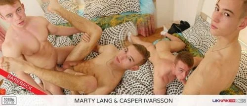 Marty Lang & Casper Ivarsson (HD 720p) Kissing, Muscles
