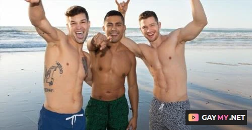 SC-2248 Brysen, Deacon & Asher's Spring Break Behind the Scenes (HD 720p) Tattoos, Bareback