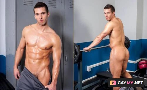 RB2758 Alec Hudson goes straight to pumping his cock (HD) Solo., Masturbation