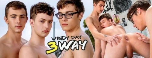 Windy Day 3way (HD 720p) Twink, Anal Sex