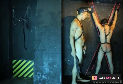 Hunky Guy Endure Oral and Anal Abuse On the Cross (HD 720p) Bdsm, Facial