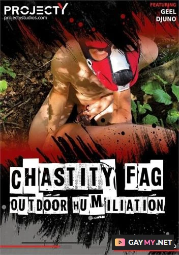 Chastity Fag Outdoor Humiliation (FullHD)