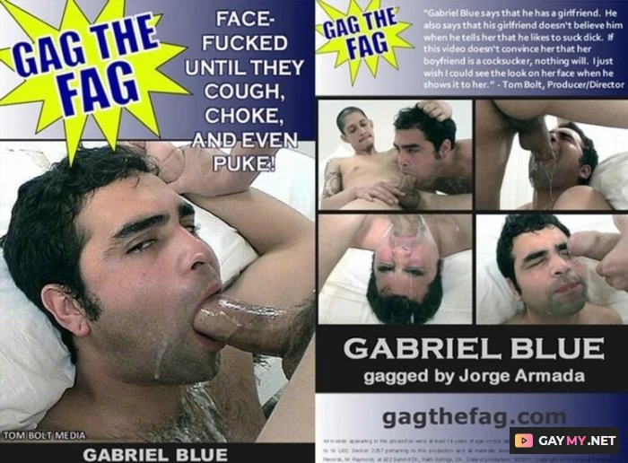 Gag The Fag Gabriel Blue (DVDRip)