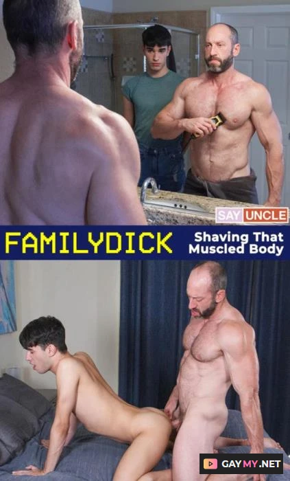 Shaving That Muscled Body (FullHD)