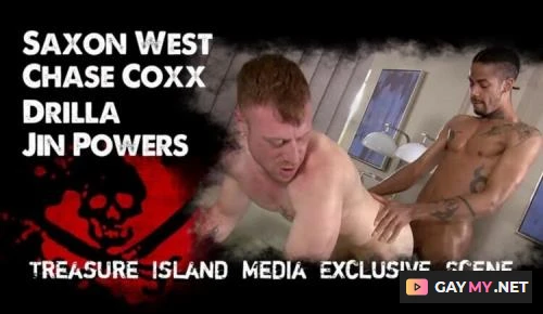 Saxon West, Chase Coxx, Drilla & Jin Powers (HD 720p)