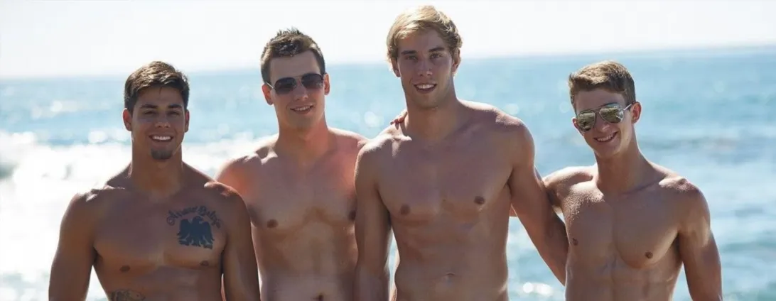 Soaking Up San Diego - Corbin Fisher Muscle Bareback Collection