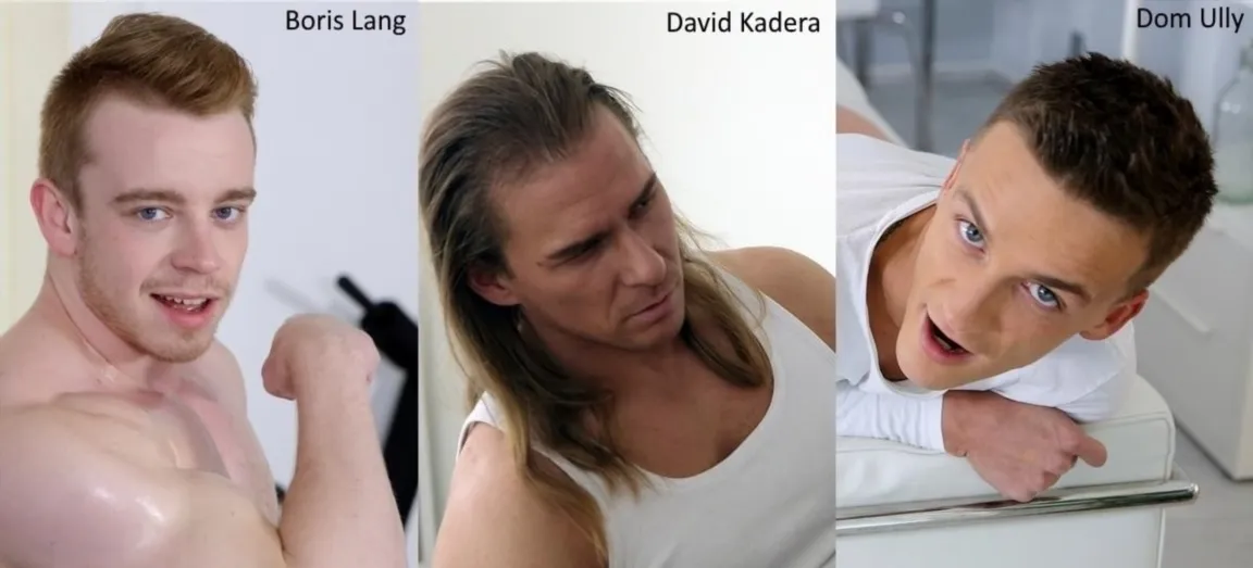 Dom Ully Barebacks Boris Lang and David Kadera in 3 Hot Clips